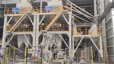 مشروع مصنع إنتاج الملاط الجاف لصالح شركة Lomon للكيماويات