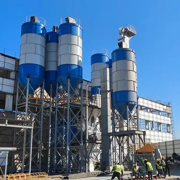 خزانات السوائب الجافة (المواد الخام لإنتاج الملاط الجاف)