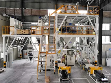 مصنع إنتاج ملاط التسوية الذاتية