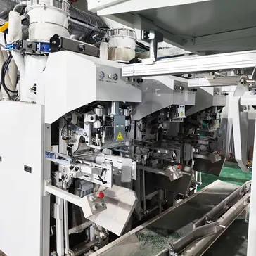 نظام شفط ووضع الأكياس الفارغة في فتحة التعبئة بشكل أوتوماتيكي 