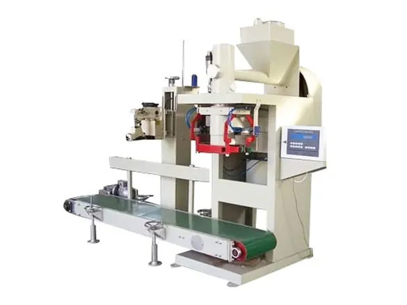 ماكينة تعبئة الأكياس وغلقها بإحكام (بسرعة 150 إلى 180 كيس/ ساعة)