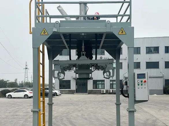 نظام تعبئة أكياس كبيرة وغلقها بشكل آلي (بسرعة 20 إلى 40 كيس/ ساعة)