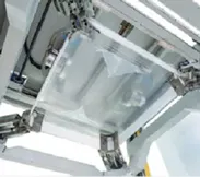 ماكينة تغليف الأكياس بغطاء مطاطي 